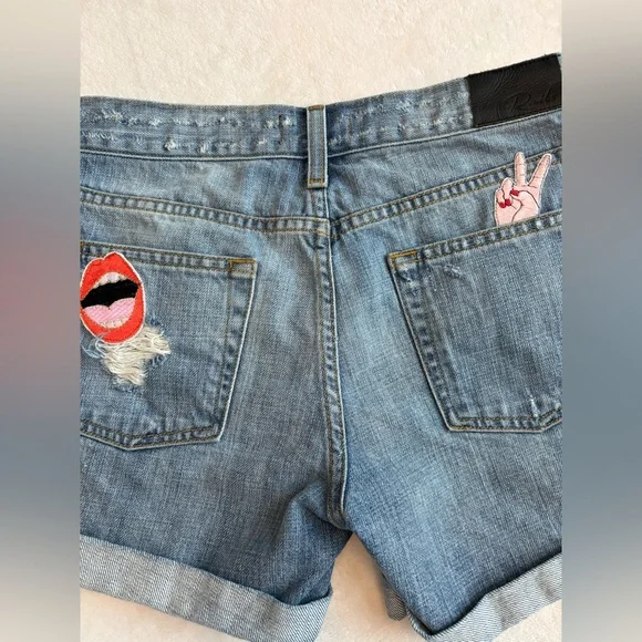 Rails Blue Jean Shorts - Size 25 - Picture 10 of 14